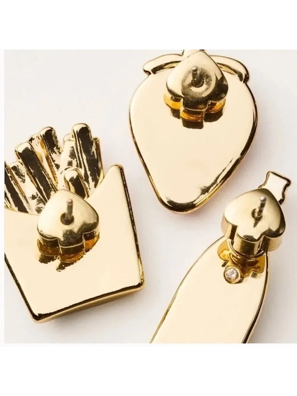 Kate Spade x Target 3 Pack Mixed Novelty Stud Earrings New